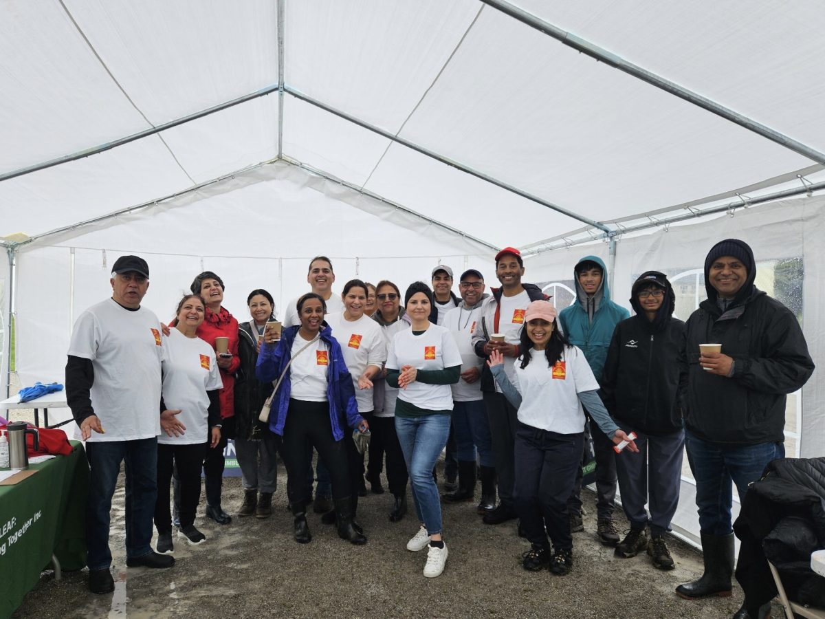 Staff and supported individuals together.